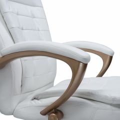 Офисное кресло для руководителей DOBRIN DONALD LMR-106B белый в Снежинске - snezhinsk.mebel24.online | фото 10