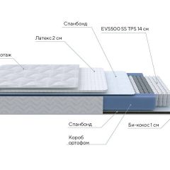 PROxSON Матрас Active Duo S/F (Ткань Трикотаж Эко) 140x195 в Снежинске - snezhinsk.mebel24.online | фото 6