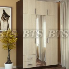 Шкаф 3-х створчатый с ящиками в Снежинске - snezhinsk.mebel24.online | фото