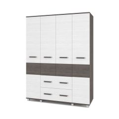 ВИОРА Шкаф 4-х дверный В43 в Снежинске - snezhinsk.mebel24.online | фото