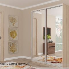 Шкаф №5 1.5-2 Оптима 2300х1504х452 (фасад 2 зеркала) в Снежинске - snezhinsk.mebel24.online | фото 5