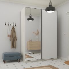 Шкаф-купе 1400 серии SOFT D1+D3+B2+PL1 (2 ящика+1штанга) профиль «Графит» в Снежинске - snezhinsk.mebel24.online | фото 4
