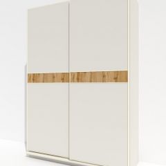 Шкаф-купе 1600 серии SOFT D6+D6+B2+PL3 (2 ящика+2штанги) профиль «Капучино» в Снежинске - snezhinsk.mebel24.online | фото 4