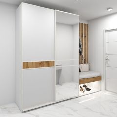 Шкаф-купе 1800 серии SOFT D6+D4+B2+PL2 (2 ящика+1штанга+1 полка) профиль «Капучино» в Снежинске - snezhinsk.mebel24.online | фото 5