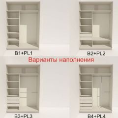Шкаф-купе 1800 серии SOFT D6+D4+B2+PL2 (2 ящика+1штанга+1 полка) профиль «Капучино» в Снежинске - snezhinsk.mebel24.online | фото 7
