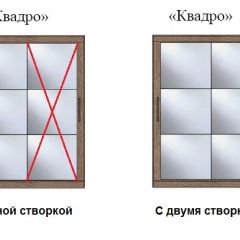 Шкаф-купе №19 Серия 3 Квадро (2000) Ясень Анкор светлый в Снежинске - snezhinsk.mebel24.online | фото 3