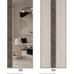 Шкаф-купе 1950 серии SILVER S3+S1+S4 B22+PL3 (по 2 ящика лев/прав+2 штанги) профиль «Серебро» в Снежинске - snezhinsk.mebel24.online | фото 12