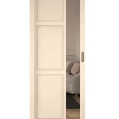 Шкаф-купе 2150 серии NEW CLASSIC K1+K1+K1+B22+PL4 (по 2 ящика лев/прав+F обр.штанга) профиль «Капучино» в Снежинске - snezhinsk.mebel24.online | фото 14