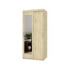 ТОМАС Шкаф-купе с зеркалом Ирландский дуб Т22 в Снежинске - snezhinsk.mebel24.online | фото