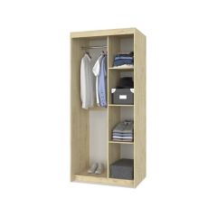 ТОМАС Шкаф-купе с зеркалом Ирландский дуб Т22 в Снежинске - snezhinsk.mebel24.online | фото 2
