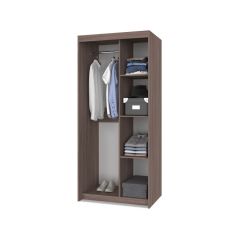 ТОМАС Шкаф-купе с зеркалом Шимо темный/светлый Т22 в Снежинске - snezhinsk.mebel24.online | фото 2