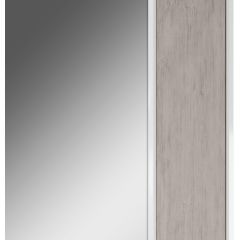 Шкаф-зеркало Uno 60 Дуб серый левый/правый Домино (DU1503HZ) в Снежинске - snezhinsk.mebel24.online | фото 5