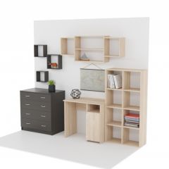Стеллаж 8 секций (дуб сонома) в Снежинске - snezhinsk.mebel24.online | фото 5