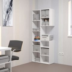 Стеллаж Элемент-2 (белый) в Снежинске - snezhinsk.mebel24.online | фото 3