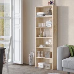 Стеллаж Лофт (Дуб сонома) в Снежинске - snezhinsk.mebel24.online | фото