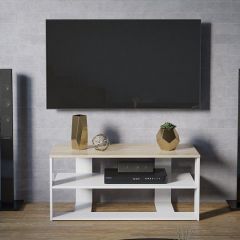 Стеллаж под ТВ Diamond Тип 3 в Снежинске - snezhinsk.mebel24.online | фото 4