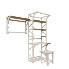 Стеллаж+стол Конструктор Арт.СRСт1-1 в Снежинске - snezhinsk.mebel24.online | фото 5