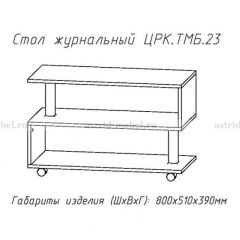 Стол журнальный №23 в Снежинске - snezhinsk.mebel24.online | фото 4