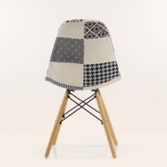 Стул Barneo N-12 Patchwork черно-белый в Снежинске - snezhinsk.mebel24.online | фото 3