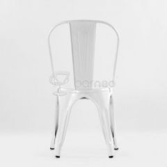Стул Barneo N-240 Tolix (RAL9003 Белый) в Снежинске - snezhinsk.mebel24.online | фото 3