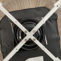 Стул MAVERICK 360 град. поворот. BLUVEL-40 BEIGE/ белый каркас, М-City в Снежинске - snezhinsk.mebel24.online | фото 5