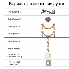Тумба прикроватная Тиффани Premium слоновая кость/золото (ТФТП-1(П) в Снежинске - snezhinsk.mebel24.online | фото 2
