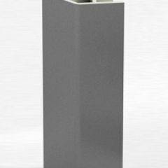 Угловое соединение для цоколя 135 гр. h150 мм (Алюминий, Белый, Черный, Сономаый) в Снежинске - snezhinsk.mebel24.online | фото 1