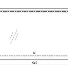 Зеркало Dream 120 alum с подсветкой Sansa (SD1025Z) в Снежинске - snezhinsk.mebel24.online | фото 7