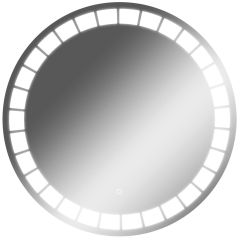 Зеркало Маскат 700х700 с подсветкой Домино (GL7057Z) в Снежинске - snezhinsk.mebel24.online | фото
