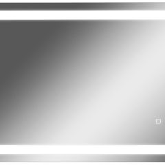 Зеркало Прага 800х550 с подсветкой Домино (GL7021Z) в Снежинске - snezhinsk.mebel24.online | фото 1