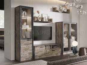 Амели Полка (Дуб Юкон-Бетон темный) в Снежинске - snezhinsk.mebel24.online | фото 2