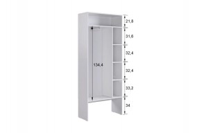 БАСКО Прихожая К10 (графит) в Снежинске - snezhinsk.mebel24.online | фото 6