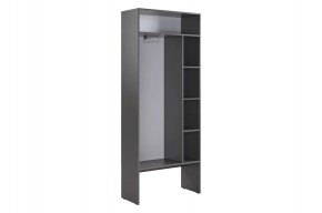 БАСКО Прихожая К10 (графит) в Снежинске - snezhinsk.mebel24.online | фото 7