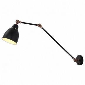 Бра Arte Lamp Braccio A2055AP-1BK в Снежинске - snezhinsk.mebel24.online | фото