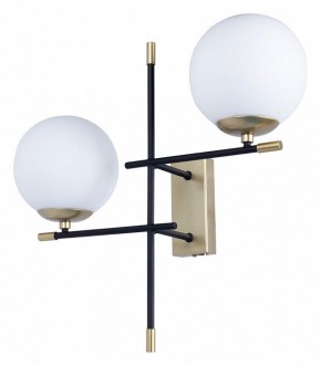 Бра Arte Lamp Arkab A2225AP-2BK в Снежинске - snezhinsk.mebel24.online | фото