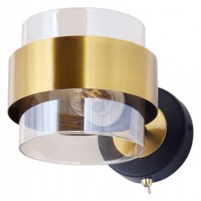 Бра Arte Lamp Carlo A8205AP-1BK в Снежинске - snezhinsk.mebel24.online | фото