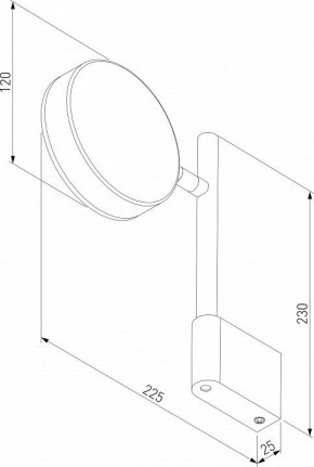 Бра Elektrostandard Tobi a064592 в Снежинске - snezhinsk.mebel24.online | фото 4