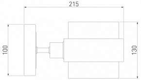 Бра Eurosvet Arcada 70127/1 черный в Снежинске - snezhinsk.mebel24.online | фото 4