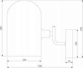 Бра Eurosvet Bambola 60157/1 латунь в Снежинске - snezhinsk.mebel24.online | фото 4