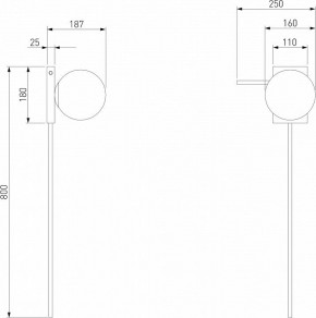 Бра Eurosvet Fredo 40033/1 латунь в Снежинске - snezhinsk.mebel24.online | фото 3