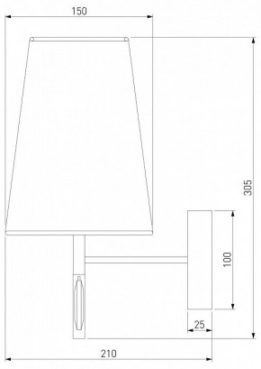 Бра Eurosvet Milazzo 60137/1 хром в Снежинске - snezhinsk.mebel24.online | фото 4