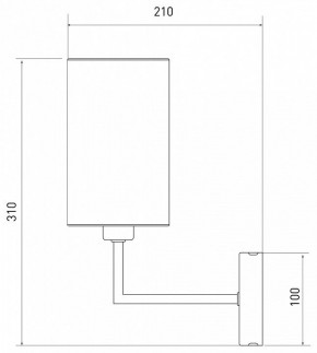 Бра Eurosvet Soffio 60134/1 никель в Снежинске - snezhinsk.mebel24.online | фото 2