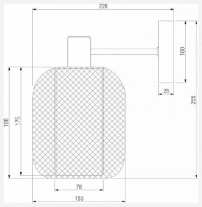 Бра Eurosvet Voile 30192/1 золото в Снежинске - snezhinsk.mebel24.online | фото 4