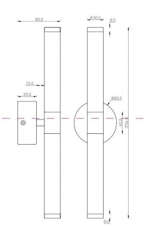 Бра Maytoni Axis MOD106WL-L10G3K в Снежинске - snezhinsk.mebel24.online | фото 5