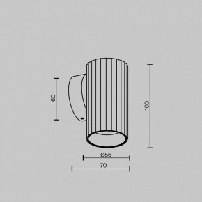 Бра Maytoni Calipso C106WL-01-GU10-B в Снежинске - snezhinsk.mebel24.online | фото 6