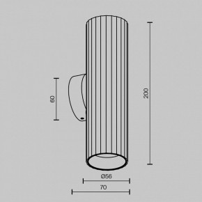 Бра Maytoni Calipso C106WL-02-GU10-B в Снежинске - snezhinsk.mebel24.online | фото 6