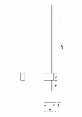 Бра Maytoni Pars C070WL-L6GB3K в Снежинске - snezhinsk.mebel24.online | фото 3