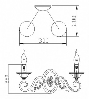 Бра Maytoni Perla ARM337-02-R в Снежинске - snezhinsk.mebel24.online | фото 4