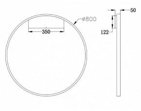 Бра Maytoni Rim MOD058WL-L50BS4K в Снежинске - snezhinsk.mebel24.online | фото 3