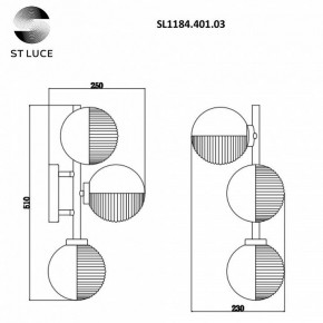 Бра ST-Luce Todo SL1184.401.03 в Снежинске - snezhinsk.mebel24.online | фото 6